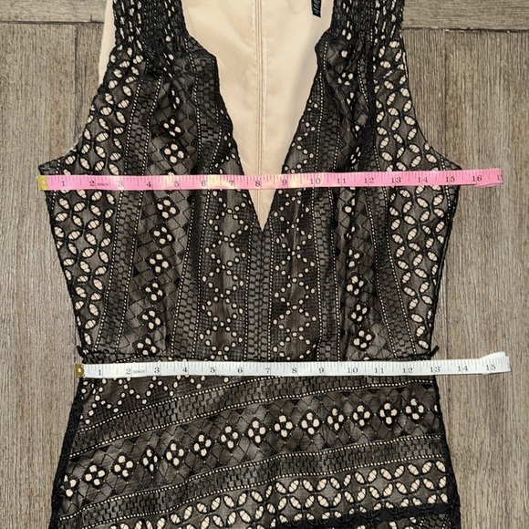 White House Black Market Eyelet Maxi Dress with Slit - Picture 10 of 11